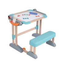 Smoby - Bureau Modulo Space - Transformable en Tableau Double Face - 8