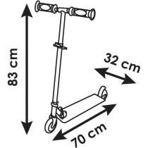 Smoby - Pat' Patrouille Patinette 2 roues - Pliable - Trottinette avec