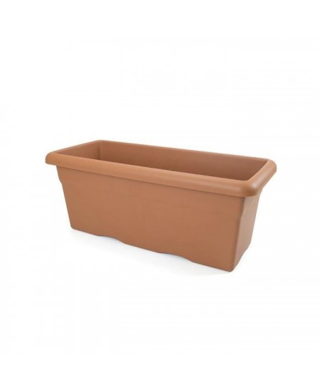 PLASTIKEN Jardinière rectangulaire Ø 100 X 44 cm - Terracotta