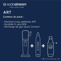 SODASTREAM Art - Machine a Eau Pétillante Noire - Pack 1 Bouteille 1L