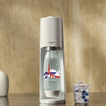 SODASTREAM Terra - Machine a Eau Pétillante Blanche + 1 bouteille 1L