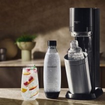 SODASTREAM Duo - Machine a Eau Pétillante Noire - Pack 2 Bouteille 1L