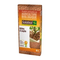 SOLABIOL SOARG6 Billes d'argile-Sac 6 L-Utilisable en Agriculture Biol