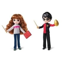 Harry Potter - Coffret Deluxe Poupée 20cm Harry Potter et Hermione -