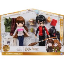 Harry Potter - Coffret Deluxe Poupée 20cm Harry Potter et Hermione -