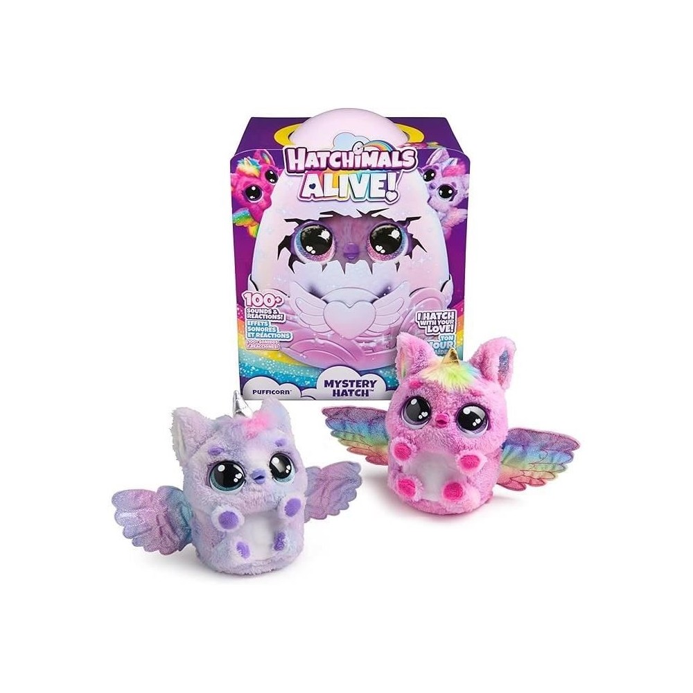 SPIN MASTER PUFFICORN HATCHIMALS ALIVE ECLOSION SECRETE