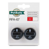 PetSafe - Lot de 2 Piles RFA-67 (6V) - Compatible Collier de Dressage,