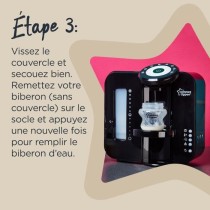 TOMMEE TIPPEE Perfect Préparateur Chauffe Biberons, Perfect Prep, Noi