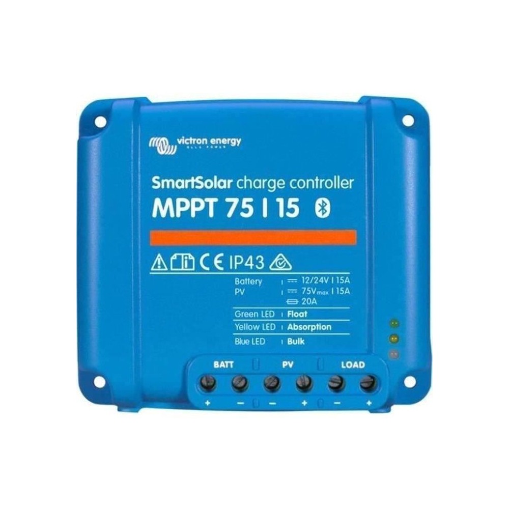 VICTRON Régulateur Solaire MPPT - 75/15 - 12/24V - 15A