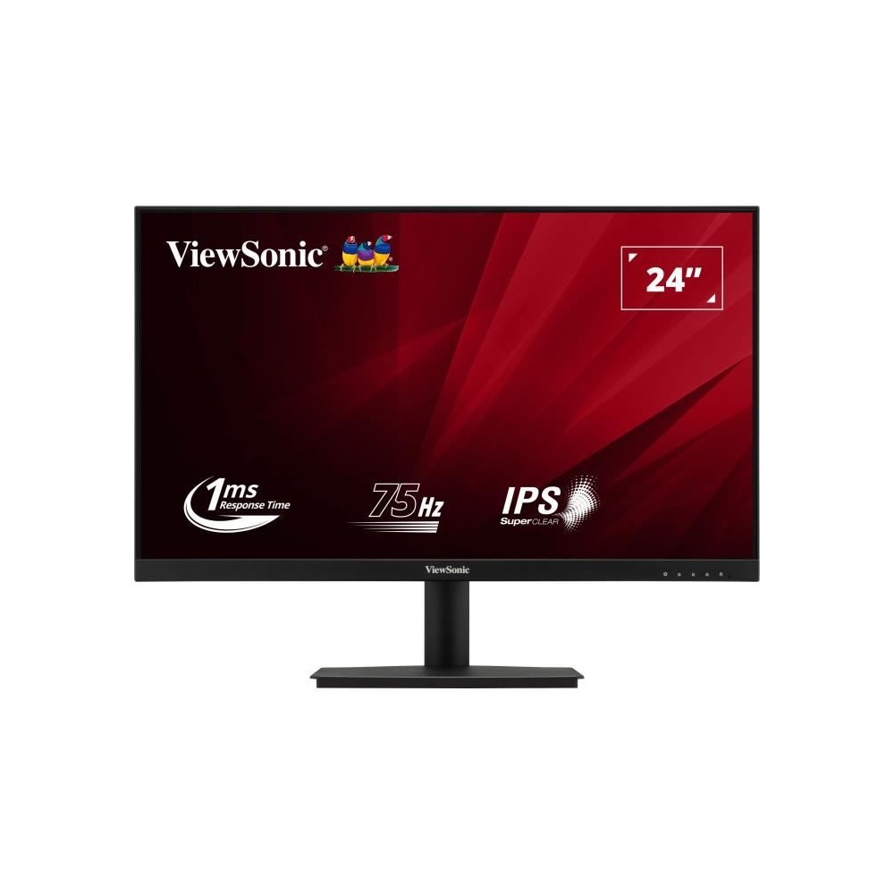 Ecran PC - VIEWSONIC - VA240-H-2 - 24 FHD - Dalle IPS - 1 ms - 75 Hz -