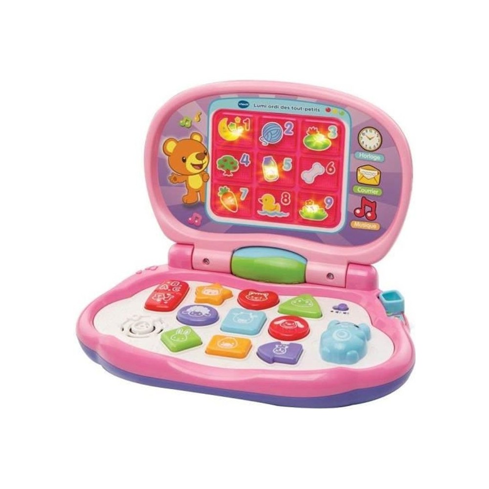 VTECH BABY - Lumi Ordi Des Tout-Petits - Ordinateur Enfant Rose