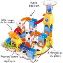 Circuit a billes VTECH Marble Rush Discovery Set XS100 - 30 pieces et