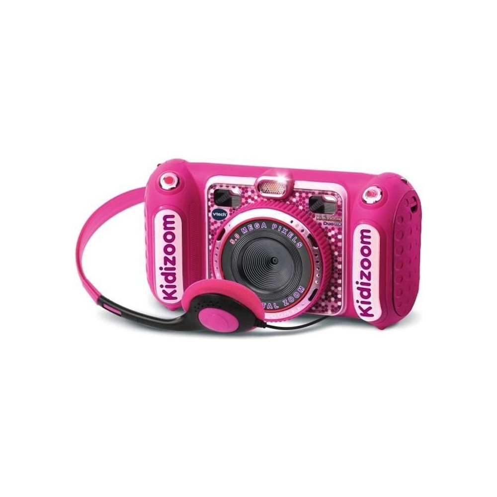 Appareil photo enfant - VTECH - Kidizoom Duo DX Rose - 75 filtres dyna