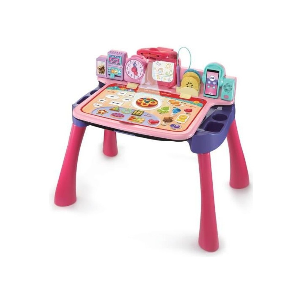 Magi Bureau Interactif 5 en 1 - VTECH - Rose - 28 images - 3 ans et pl