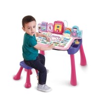 Magi Bureau Interactif 5 en 1 - VTECH - Rose - 28 images - 3 ans et pl