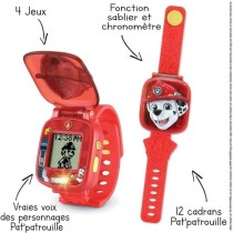 Montre-Jeu Interactive VTECH Pat Patrouille Marcus - Rouge - Pour Enfa