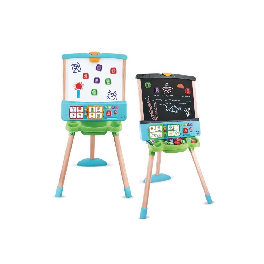 Chevalet Magneti'lettres 3 en 1 - VTECH - Bois FSC - Pour dessiner et