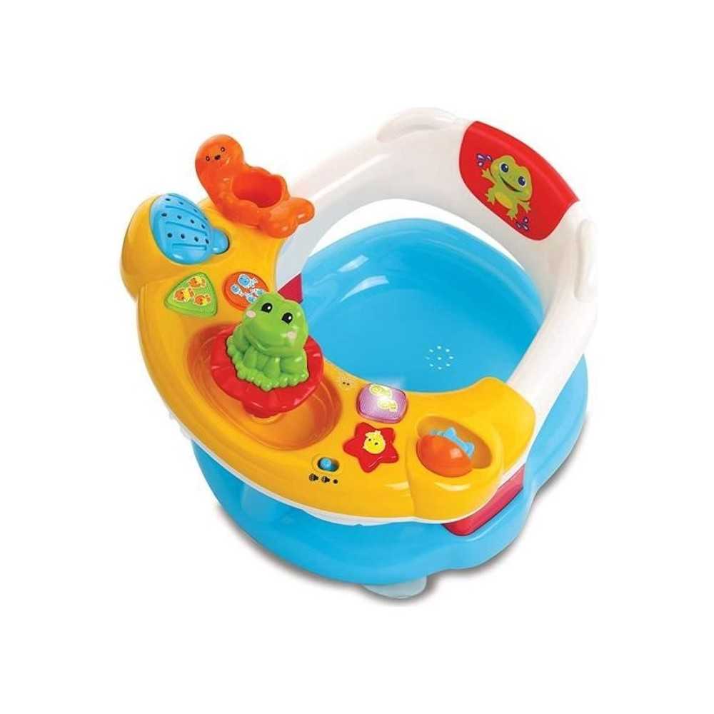 VTECH BABY - Jouet de Bain - Super Siege de Bain Interactif 2 en 1