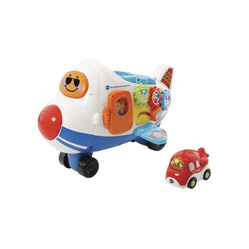 Avion Cargo 2 en 1 Tut Tut Bolides de VTECH pour enfants des 12 mois