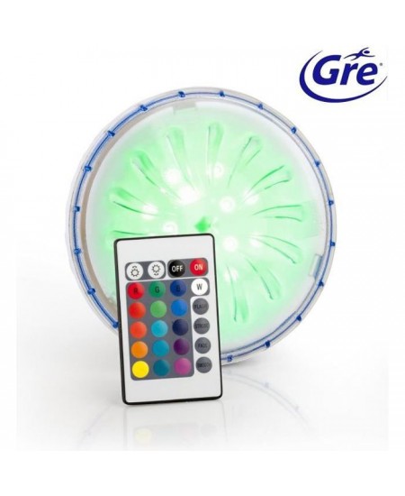 GRE Projecteur - LED Couleur - pour piscines hors-sol paroi en acier/métal