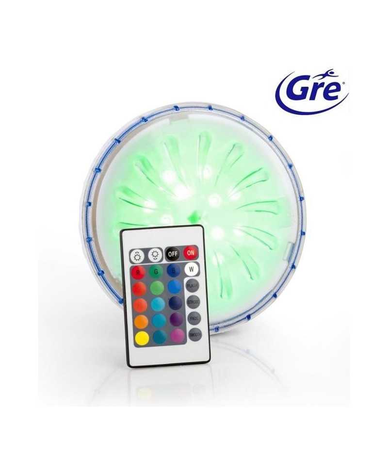 GRE Projecteur - LED Couleur - pour piscines hors-sol paroi en acier/métal