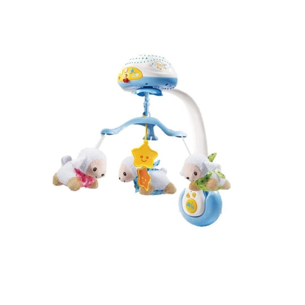 VTECH - Vtech Baby - Mobile Lumi Mobile Compte-Moutons Bleu