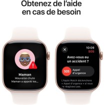 Apple Watch Series 10 GPS - 46mm - Boîtier Rose Gold Aluminium - Brac