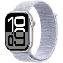 Apple Watch Series 10 GPS - 46mm - Boîtier Silver Aluminium - Bracele