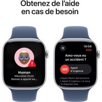 Apple Watch Series 10 GPS - 46mm - Boîtier Silver Aluminium - Bracele