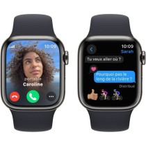 Apple Watch Series 9 GPS + Cellular - 41mm - Boîtier Acier Graphite