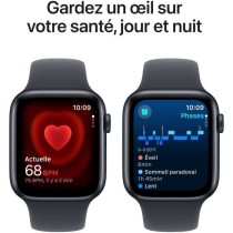 Apple Watch SE GPS - 44mm - Boîtier Midnight Aluminium - Bracelet Mid