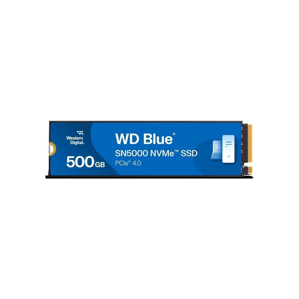 WESTERN DIGITAL - SN5000 - Disque SSD Interne - 500 Go - WDS500G4B0E