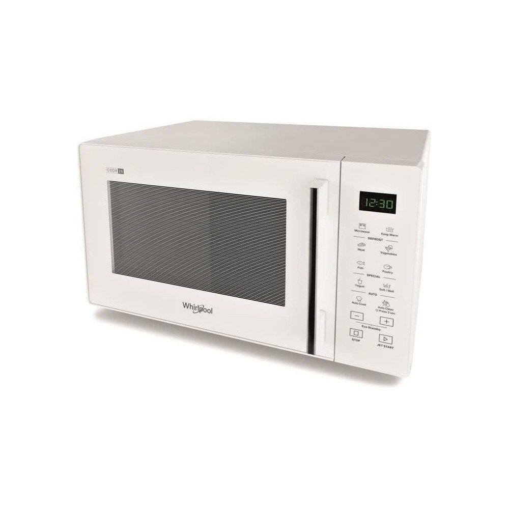 Micro-ondes Whirlpool MWP2S1, Electronique, 25L, 900W, Auto Cook (7 re