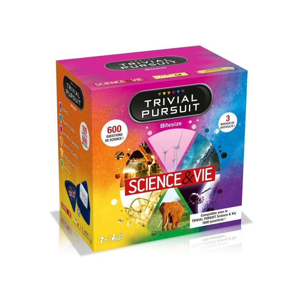 Trivial Pursuit Voyage Science & Vie - Jeu de société - WINNING MOVE