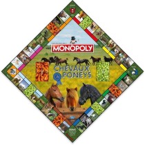 Monopoly Chevaux et Poneys - Winning Moves - Jeu de plateau - Enfant -