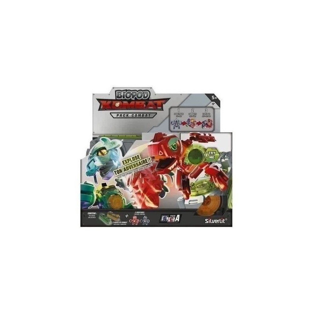 Personnage miniature - YCOO - Biopod Kombat Duo Pack édition dans sa