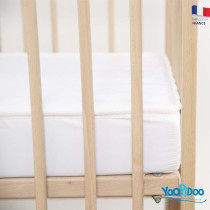 Yoopidoo - Matelas Bébé Climatisé - 60x120 cm - 1 face Été fraîc