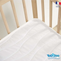 Yoopidoo - Matelas Bébé Climatisé - 60x120 cm - 1 face Été fraîc