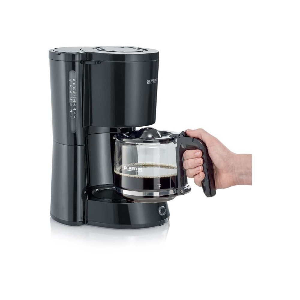 Cafetiere Filtre SEVERIN KA4815 - Noir - 1000 W - 1,4 L - Jusqu'a 10 t