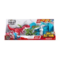 Pack de Dinos - ZURU - Dino Action Mega Dinos 3 Pack - T-Rex, Vélocir