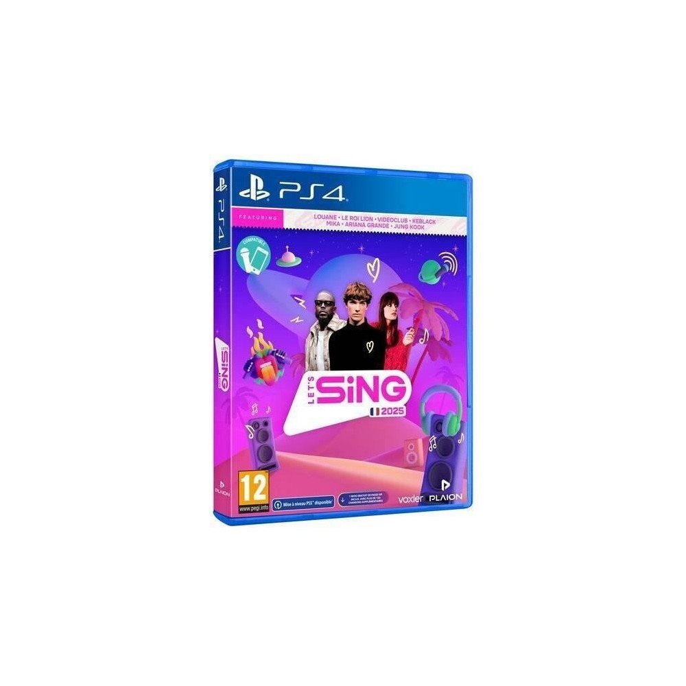 Let's Sing 2025 - Jeu PS4