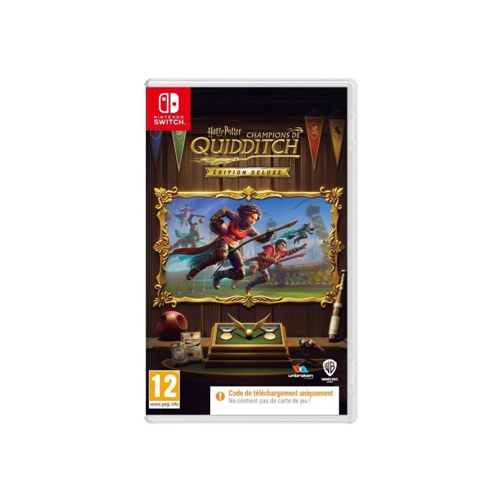 Harry Potter : Champions de Quidditch - Jeu Nintendo Switch (Code dans