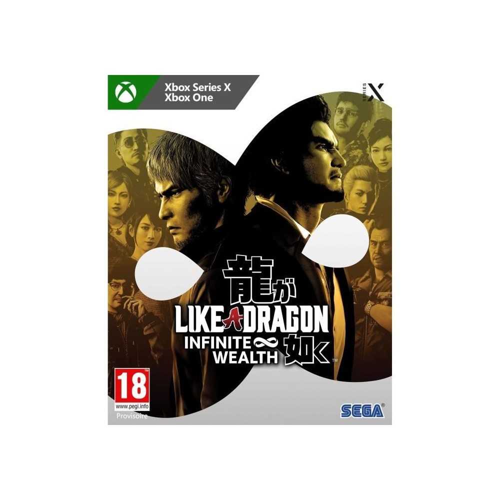 Like A Dragon Infinite Wealth - Jeu Xbox Series X et Xbox One