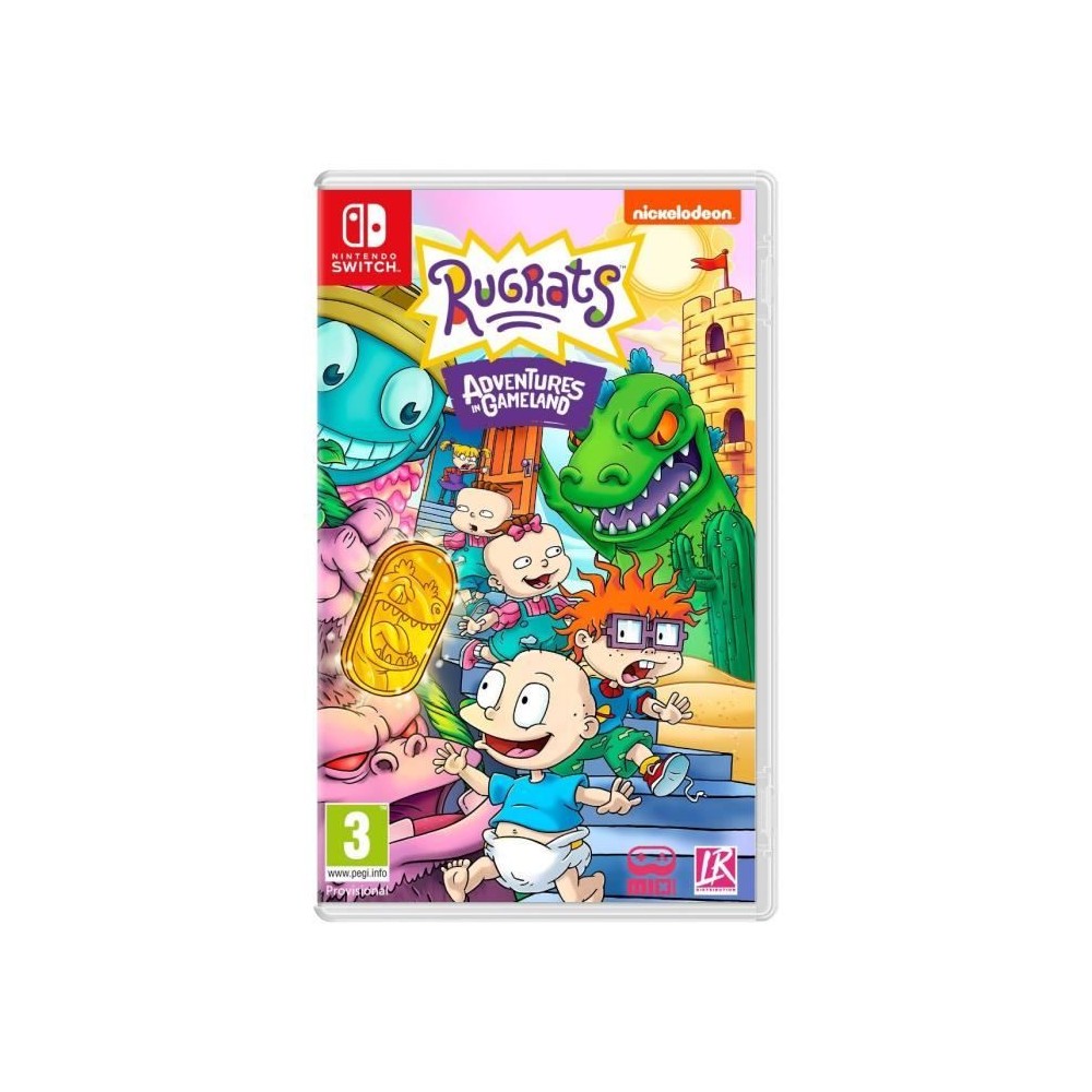 Les Razmoket Rugrats Adventures in Gameland - Jeu Nintendo Switch