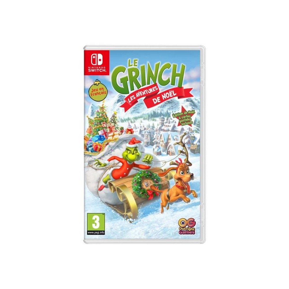 The Grinch Les Aventures De Noël - Jeu Nintendo Switch