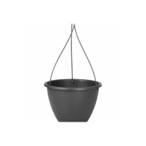 ARTEVASI Pot de fleurs suspendu Algarve - 8 L - 31 x 31 x 20,5 cm - Gr