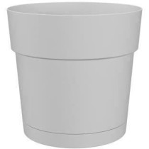 Pot a fleurs et plantes rond CAPRI LARGE - Plastique - Réservoir d'ea