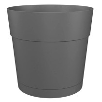 Pot a fleurs et plantes rond CAPRI LARGE - Plastique - Réservoir d'ea