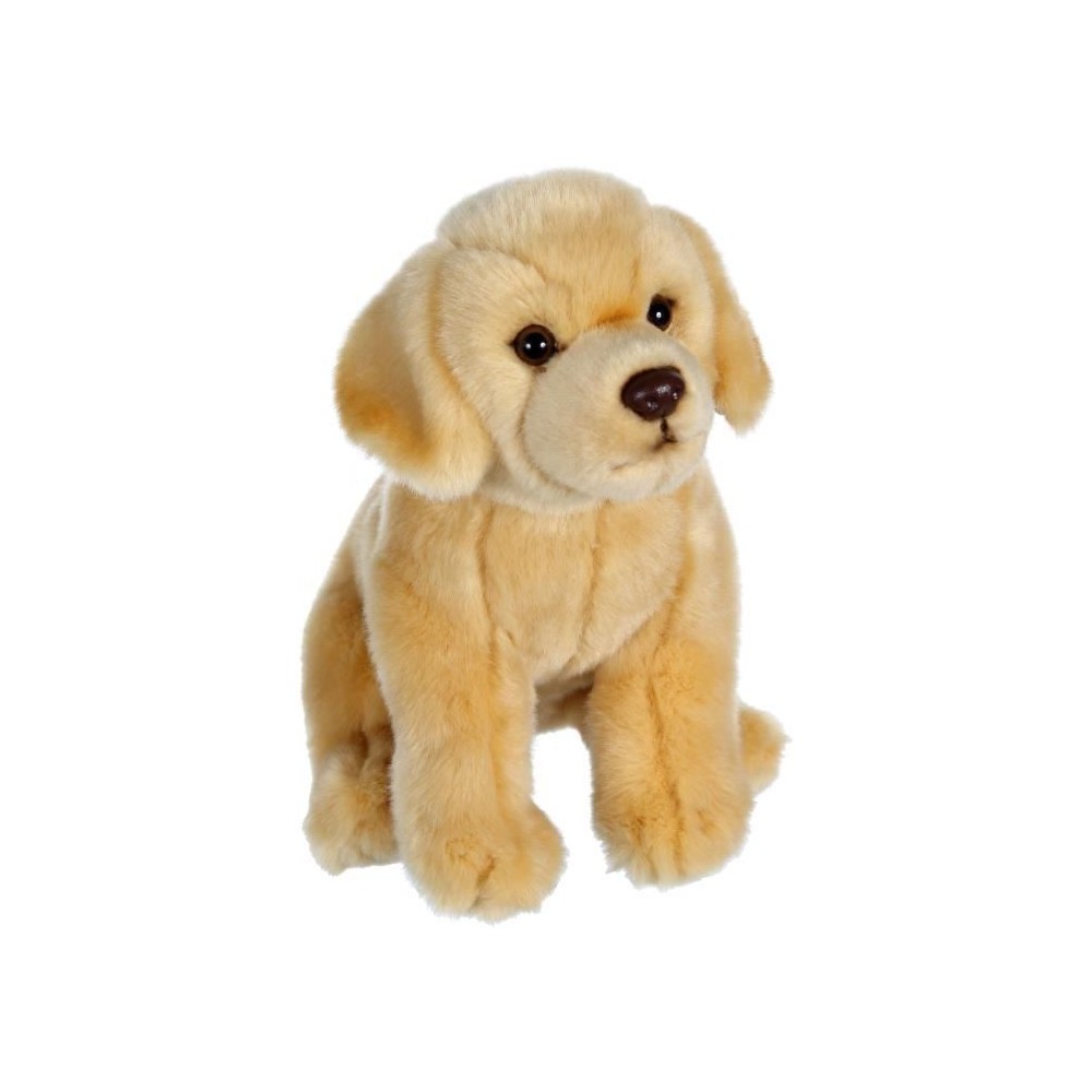 Peluche Chien Labrador Beige - GIPSY TOYS - Assis, 25 cm