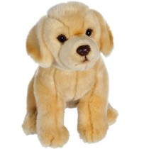 Peluche Chien Labrador Beige - GIPSY TOYS - Assis, 25 cm